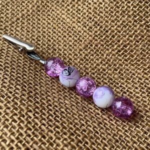 Purple Roach Clip / Jewelry Assist